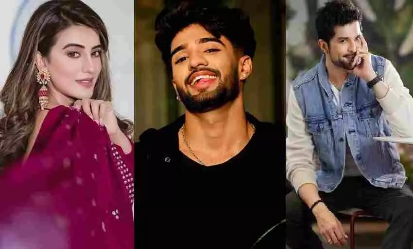 Bigg Boss 15 contestants list : इन सेलेब्स में शो में मारी धमाकेदार एंट्री, बिग बॉस के घर में हुए कैद Bigg Boss 15 contestants list : इन सेलेब्स में शो में मारी धमाकेदार एंट्री, बिग बॉस के घर में हुए कैद