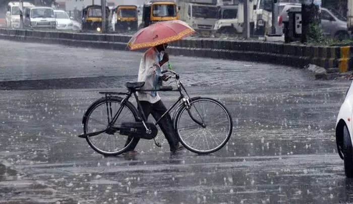 रीवा में खुशनुमा हुआ मौसम, जारी है झम-झम बारिश