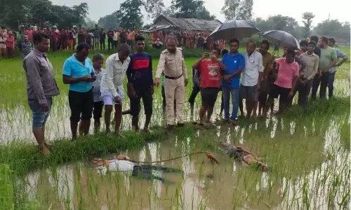 Satna : करंट लगने से 2 किसानो की गई जान, खेत में कर रहे थे काम