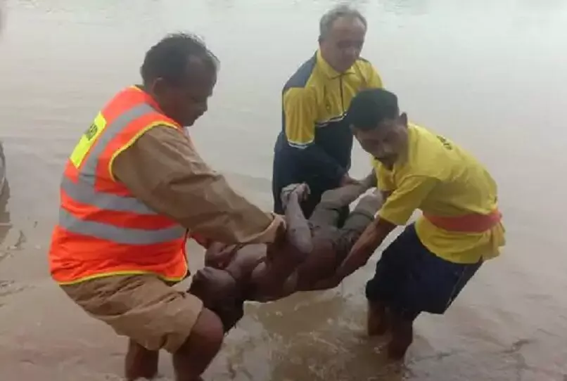 Rewa News: तीसरे दिन मिला टमस नदी में डूबे चाचा-भतीजे का शव, एक की मछली पकड़ने में तो दूसरे की नाव पलटने से हुई मौत