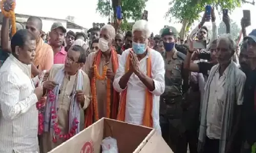 Rewa News: सेना के जवान की हार्ट अटैक से मौत, राजकीय सम्मान के साथ हुआ अंतिम संस्कार