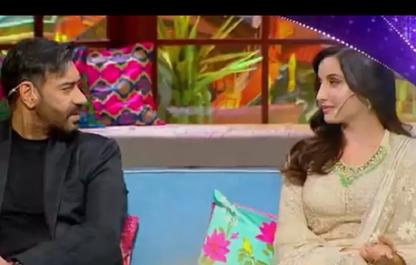Another video of The kapil Sharma Show surfaced, Kapil was seen flirting with Nora Fatehi