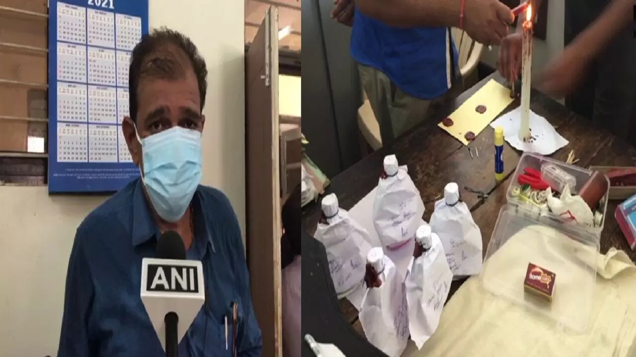 Gwalior Lokayukta Trap Action of Gwalior Lokayukta clerk caught taking bribe