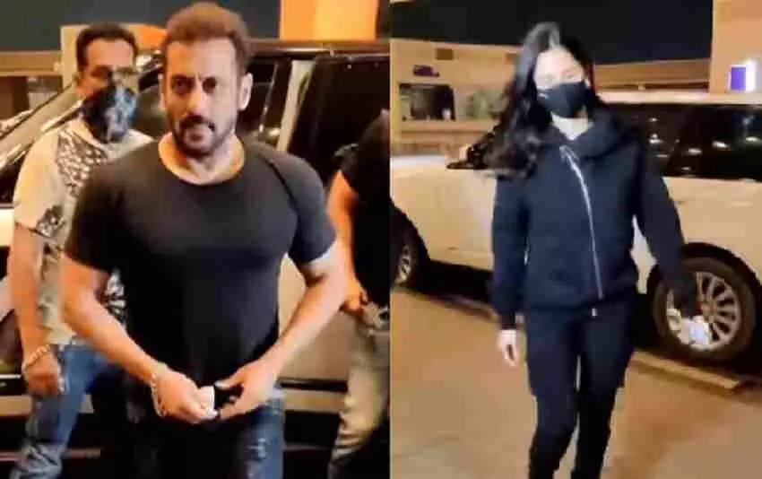 Salman Khan leaves for Russia for Tiger 3 shoot, Inspector stopped at airport, video goes viral