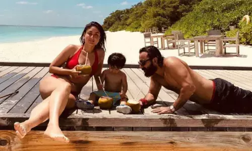 Kareena Kapoor Bikini : करीना कपूर ने बिकनी में मचाया हड़कंप, तेज धूप में सैफ के साथ आई नजर