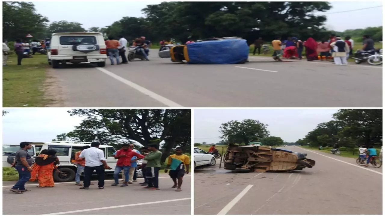 रीवा में दर्दनाक हादसा रीवा में दर्दनाक हादसा