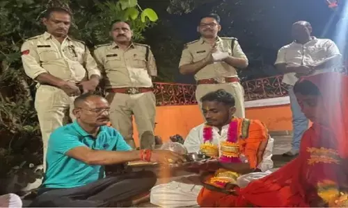 katni news marriage held at police station premises by police help lovers got married