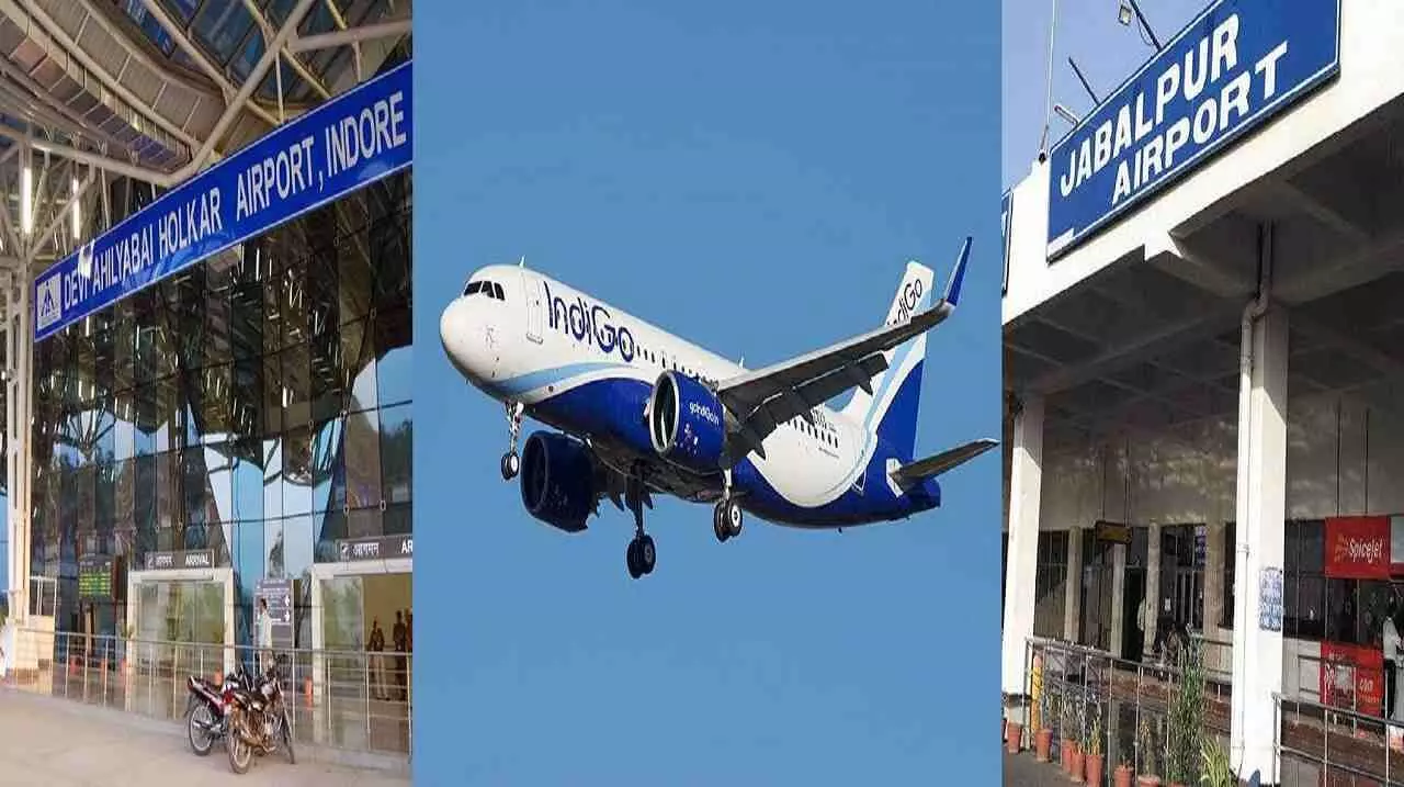 Indore to Jabalpur Direct Flight news Indore to Jabalpur Direct Flight news
