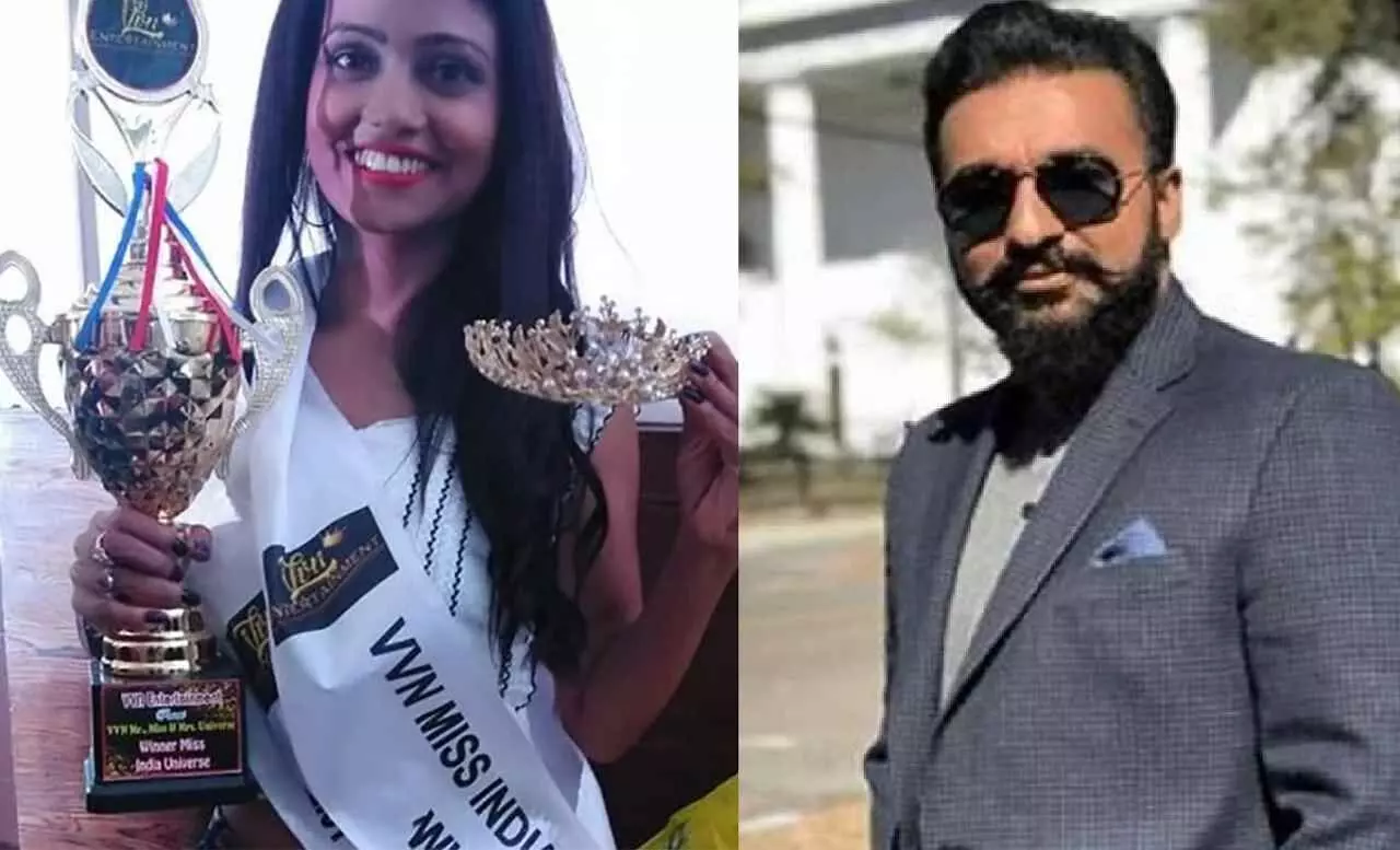 मिस इंडिया यूनिवर्स परी पासवान का राज कुंद्रा की प्रोडक्शन कंपनी पर आरोप; कोल्ड ड्रिंक में नशीला पदार्थ मिलाकर पोर्न वीडियो बनाया