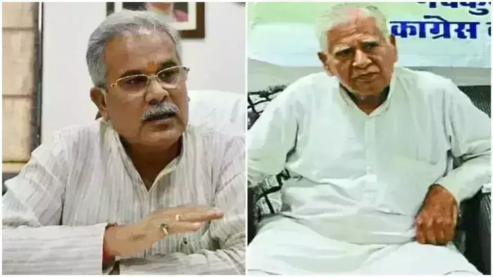 छत्तीसगढ़ CM भूपेश के पिता नंद कुमार बघेल के खिलाफ FIR दर्ज, ब्राह्मणों को विदेशी कहने पर गरमाया मामला