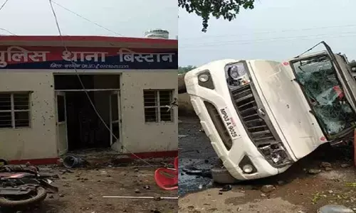 VIDEO: खरगोन में आदिवासी युवक की मौत पर बवाल, थाने में तोड़फोड़, चारों ओर अफरा-तफरी का माहौल..