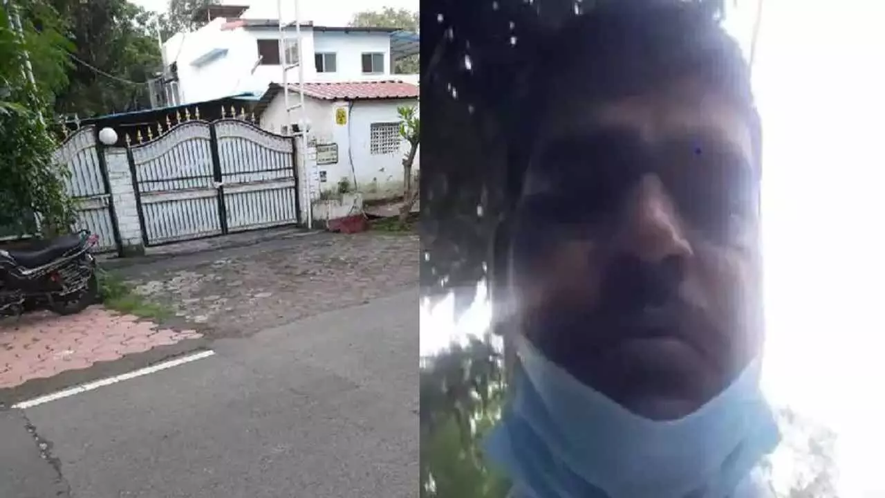 video of employee who went to repair the electricity in the IPS bungalow went viral, saying he was taken hostage