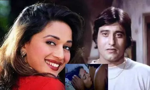 इंटीमेट सीन के दौरान विनोद खन्ना हो गए थे बेकाबू, माधुरी दीक्षित की चूहे की तरह कुत्तर डाले थे होंठ