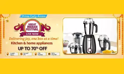 Kitchen & Home Appliances पर मिल रही है 70% तक भारी छूट, अभी आर्डर करें