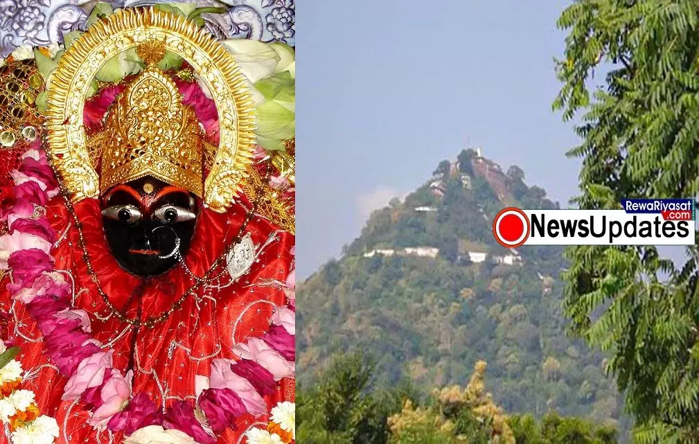 मैहर मां शारदा की भक्ति में डूबे भक्त, पूर्व मुख्यमंत्री ने की पूजा, महिला ने चढ़ाई अपनी जीभ