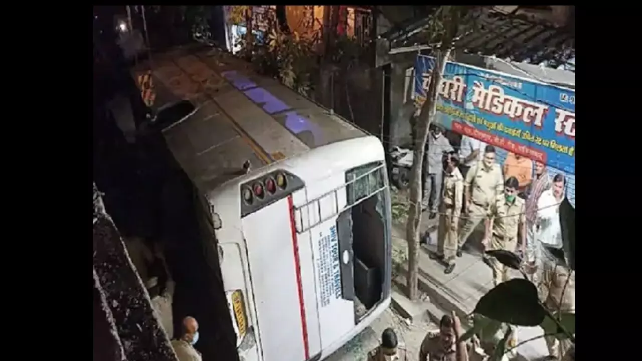 Lucknow Bus Accident