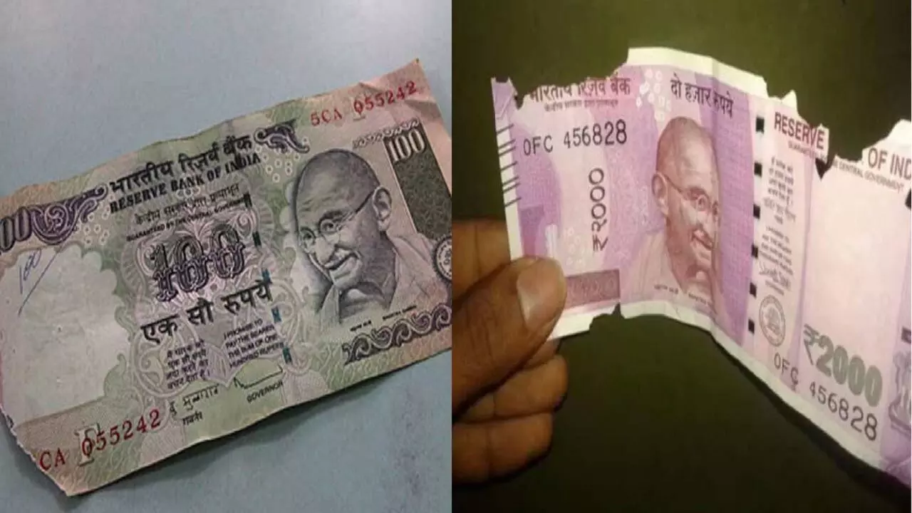 अगर आपके पास है इस तरह की फटी नोट तो  बदल जाएगी आपकी किस्मत