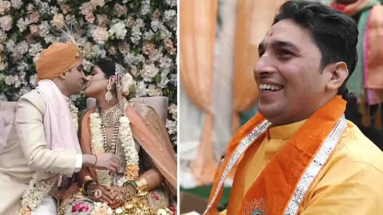 Wedding News: शादी के मंडप में पंडित जी ने दुल्हन को लेकर कहा कुछ ऐसा कि वीडियो हो गया वायरल, लोग बोले वाह मौज कर दी Wedding News: शादी के मंडप में पंडित जी ने दुल्हन को लेकर कहा कुछ ऐसा कि वीडियो हो गया वायरल, लोग बोले वाह मौज कर दी