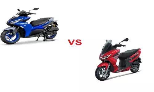 Aprilia SXR 160 या Yamaha Aerox 155, माइलेज से लेकर कीमत तक जानिए कौन है बेस्ट