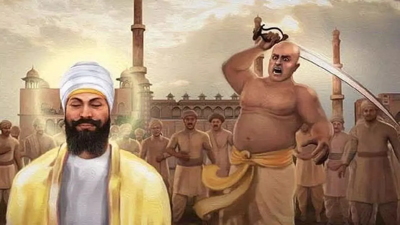 Guru Tegh Bahadur Martyrdom Day: मुग़ल आतंकी औरंगजेब ने उनपर इस्लाम कबूलने का दवाब डाला, ना मानने पर सिर कलम कर दिया