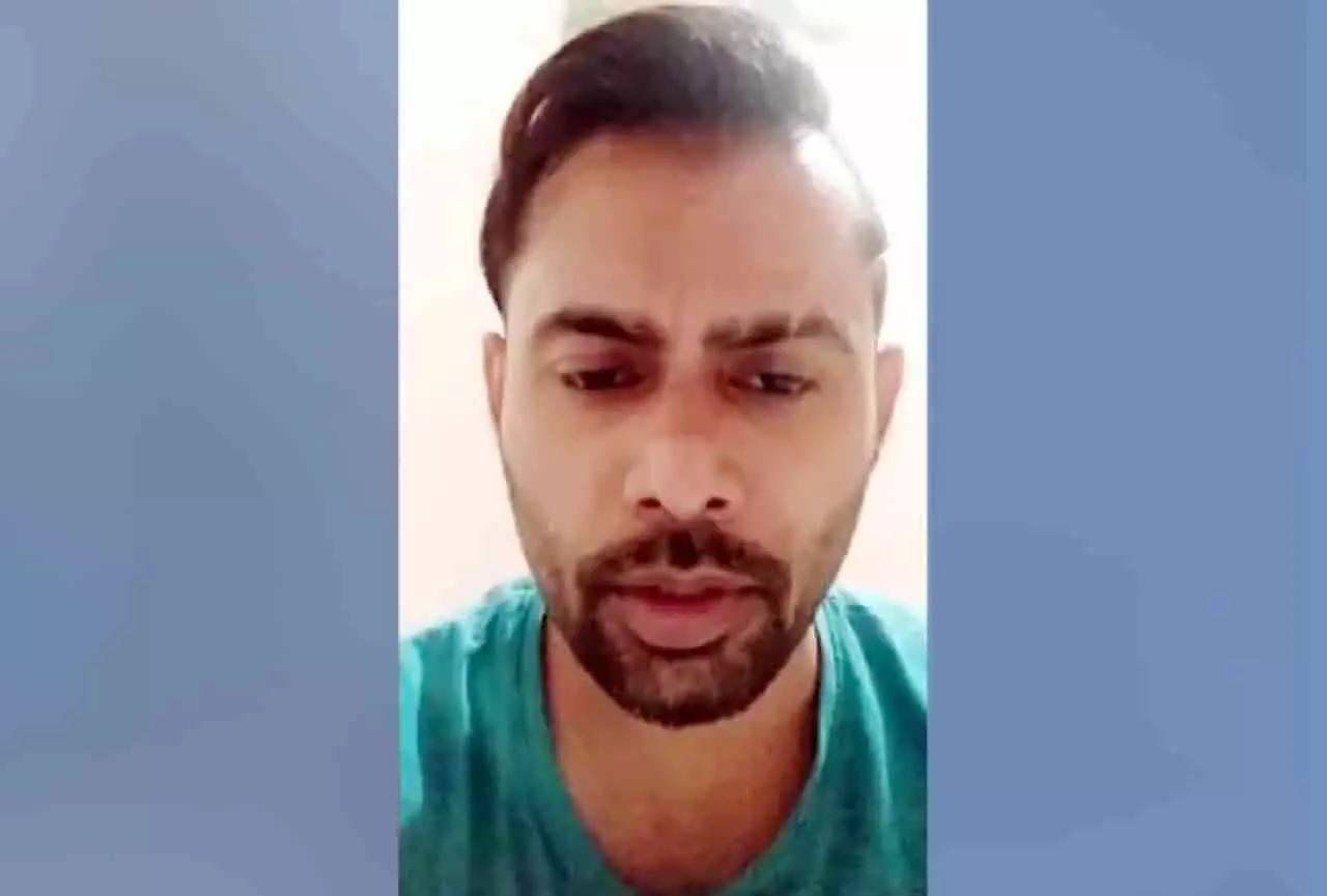 मृतक अजय द्विवेदी