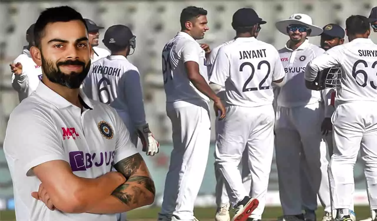 टेस्ट क्रिकेट में टीम इंडिया की सबसे बड़ी जीत, न्यूजीलैंड को 372 रनों से हराया