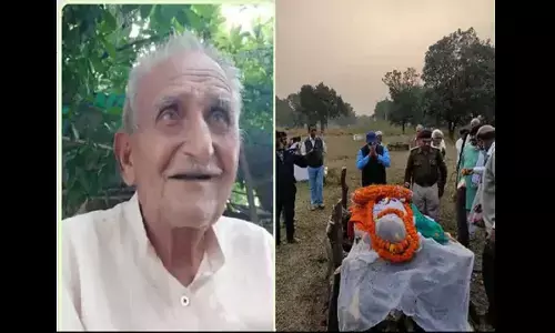 REWA NEWS: स्वतंत्रता संग्राम सेनानी का निधन, राजकीय सम्मान से की गई अंतिम विदाई