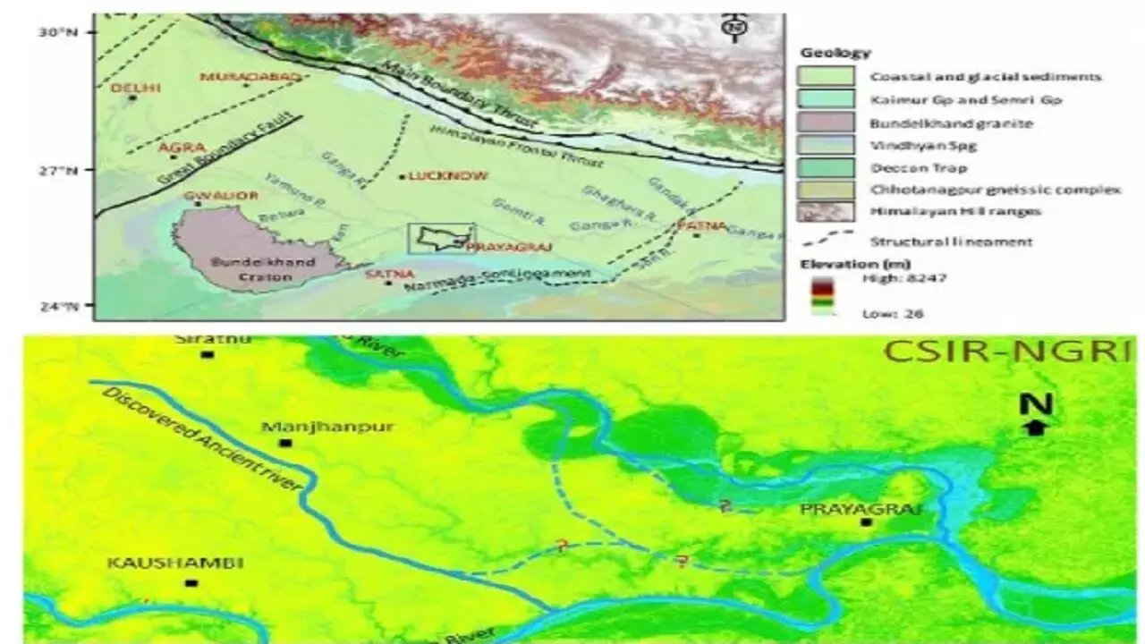 Saraswati  River: ऋग्वेद में लिखी बात हुई सच, प्रयागराज में संगम के नीचे मिली 12 हज़ार साल पुरानी सरस्वती नदी