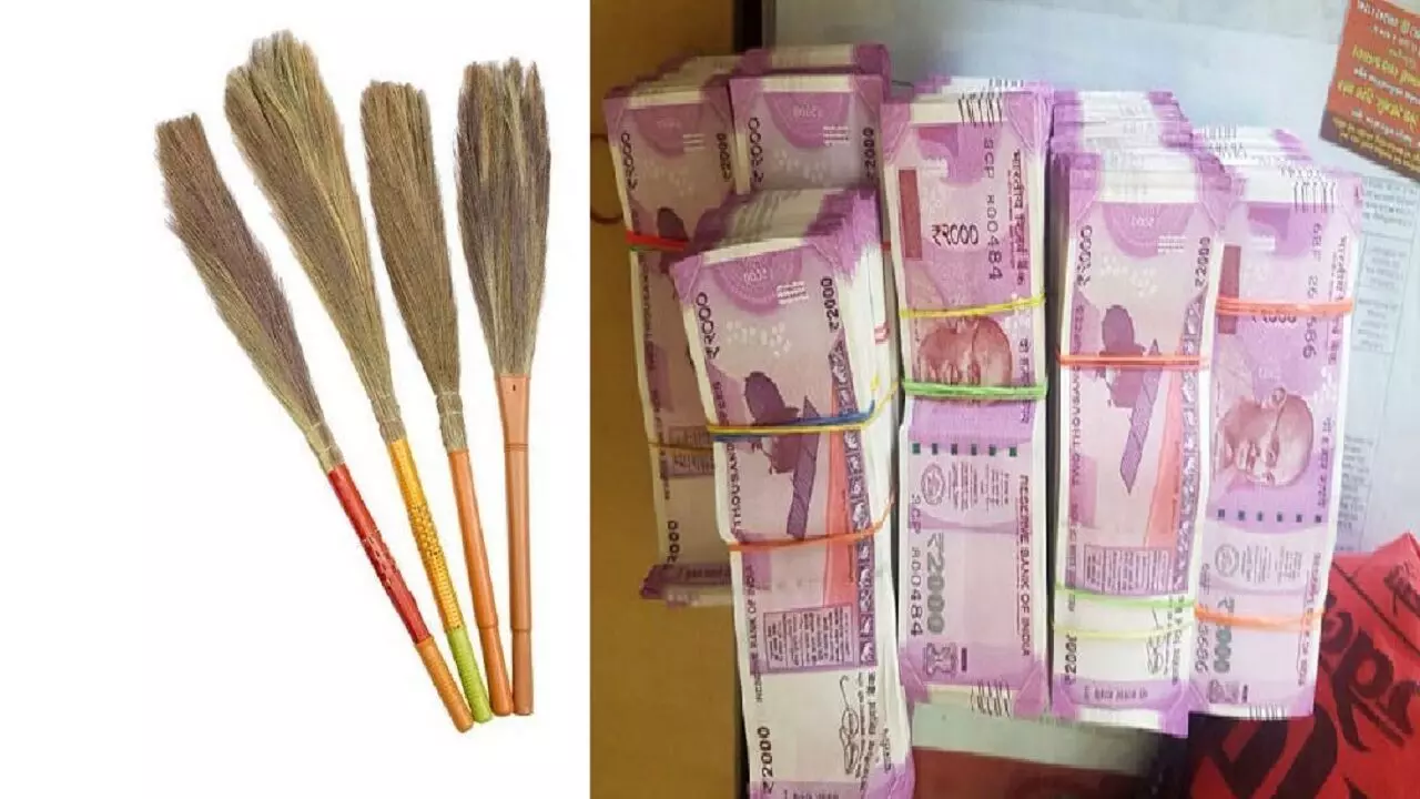 झाड़ू में होता है माता लक्ष्मी का वास, ऐसा उपाय करने पर कर देती है मालामाल, जानिए!
