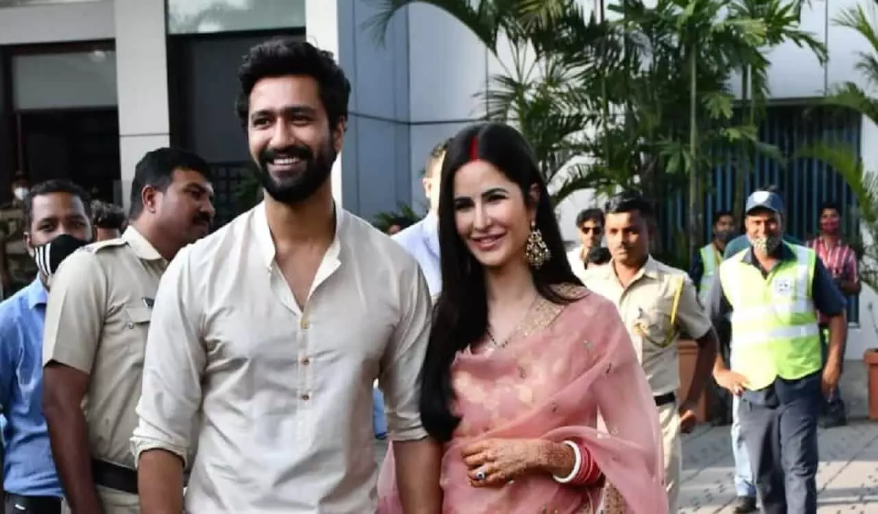 शादी के बाद इस लुक में दिखी कैटरीना, भाभी जी कहे जाने पर अभिनेत्री का ये रहा रिएक्शन