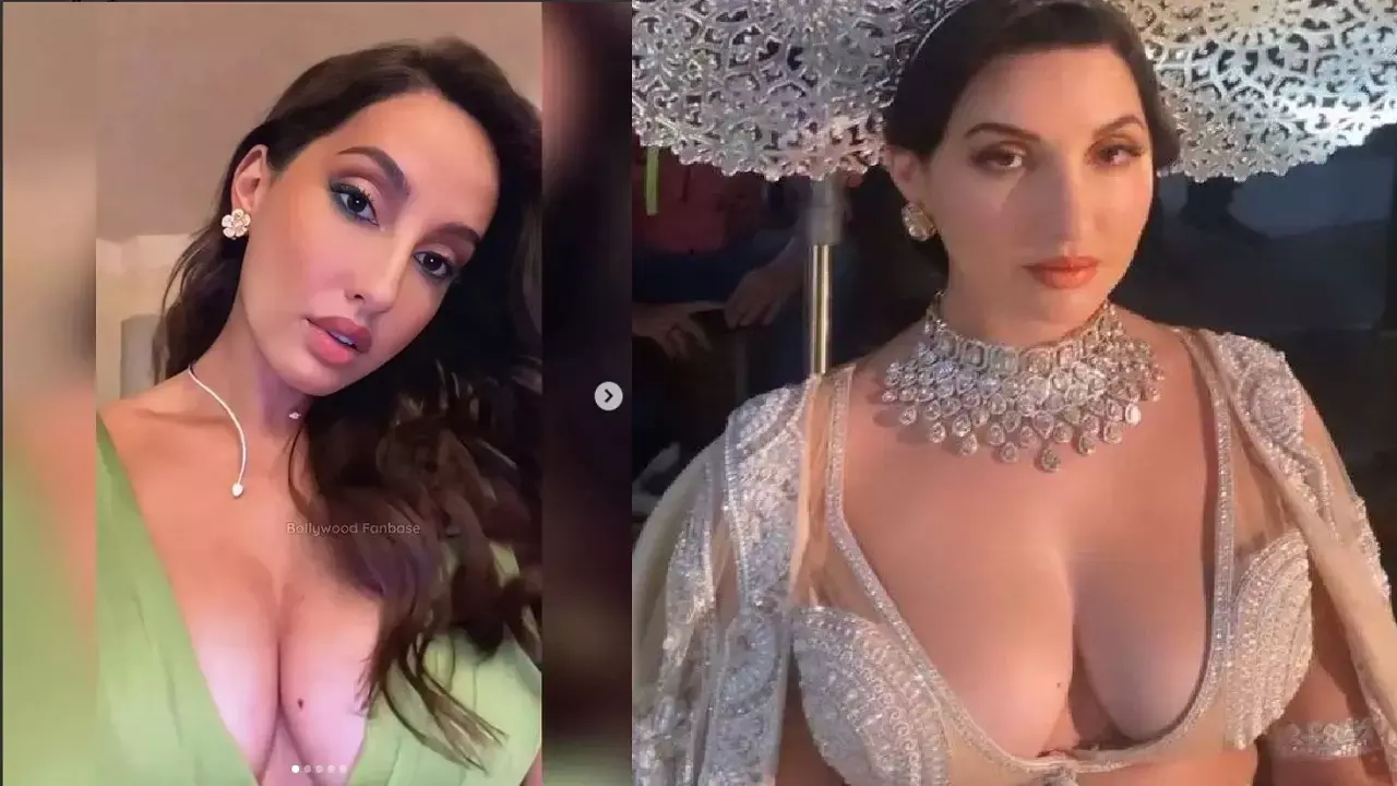 Nora Fatehi Bday Spl: नोरा फतेही के ब्रेस्ट में दिखा कभी नहीं दिखने वाला तिल, देखिए