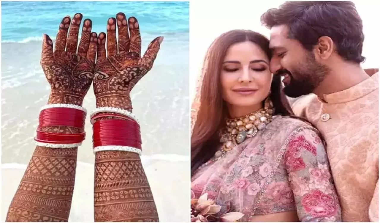 कैटरीना ने शेयर की मेंहदी वाले हाथों की तस्वीर, क्या आप पहचान पाए इसमें विक्की कौशल का नाम ?