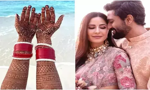 कैटरीना ने शेयर की मेंहदी वाले हाथों की तस्वीर, क्या आप पहचान पाए इसमें विक्की कौशल का नाम ?