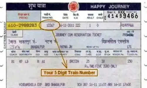 Indian Railways: ट्रेन के टिकट में लिखे इस 5 डिजिट नंबर के बारे में जानकर सिर चकरा जाएगा, जानिए!