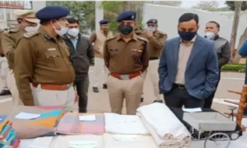 Collector and SP arrived at Amrit Mahotsav inspected Central Jail Complex