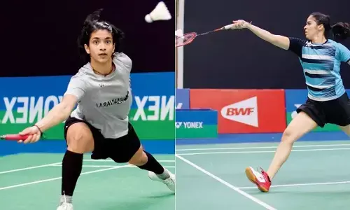 20 वर्ष की मालविका ने दिग्गज खिलाड़ी साइना को हराया 20 वर्ष की मालविका ने दिग्गज खिलाड़ी साइना को हराया