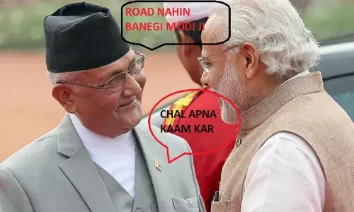 ओली की बकलोली: भारत को अपनी ही जमीन में सड़क न बनाने की धमकी देने वाला नेपाल आखिर चाहता क्या है