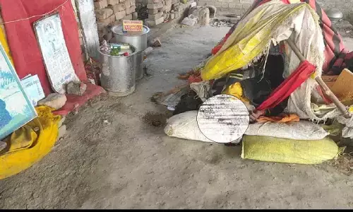 rewa news ruthless murder of temple priest