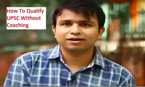 UPSC Coaching: बिना कोचिंग के कैसे करें UPSC की तैयारी, Vishal Saraswat से जानिए