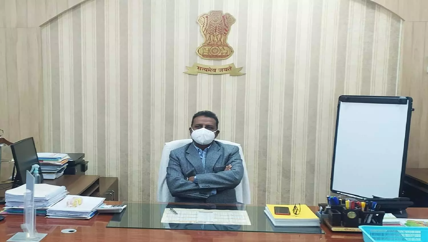 IAS मनोज पुष्प ने रीवा कलेक्टर की सम्हाली कमान, किया पदभार ग्रहण, बताई यह प्राथमिकता