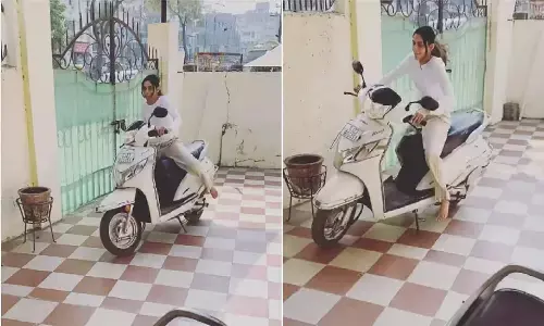 Viral News: पापा की परी को स्कूटी सिखाना अंकल को पड़ा भारी, अपने अंकल के ऊपर ही चढ़ा दी गाडी, देखिए वीडियो!