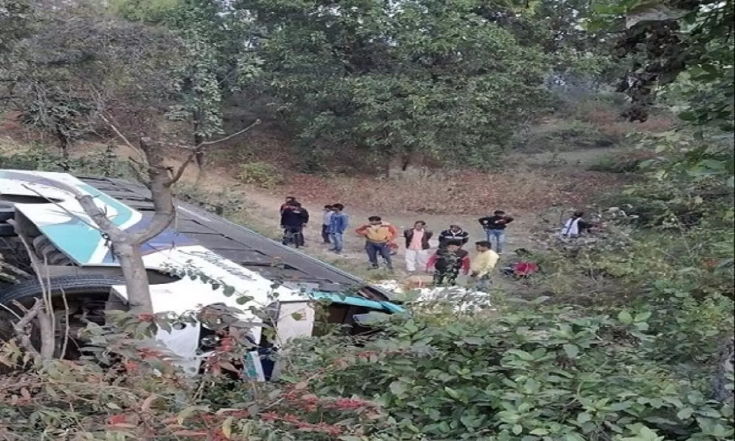 Shahdol Bus Accident: शहडोल में बस हादसा, 150 फ़ीट गहरी खाई में गिरी यात्रियों से भरी बस, 3 की मौत
