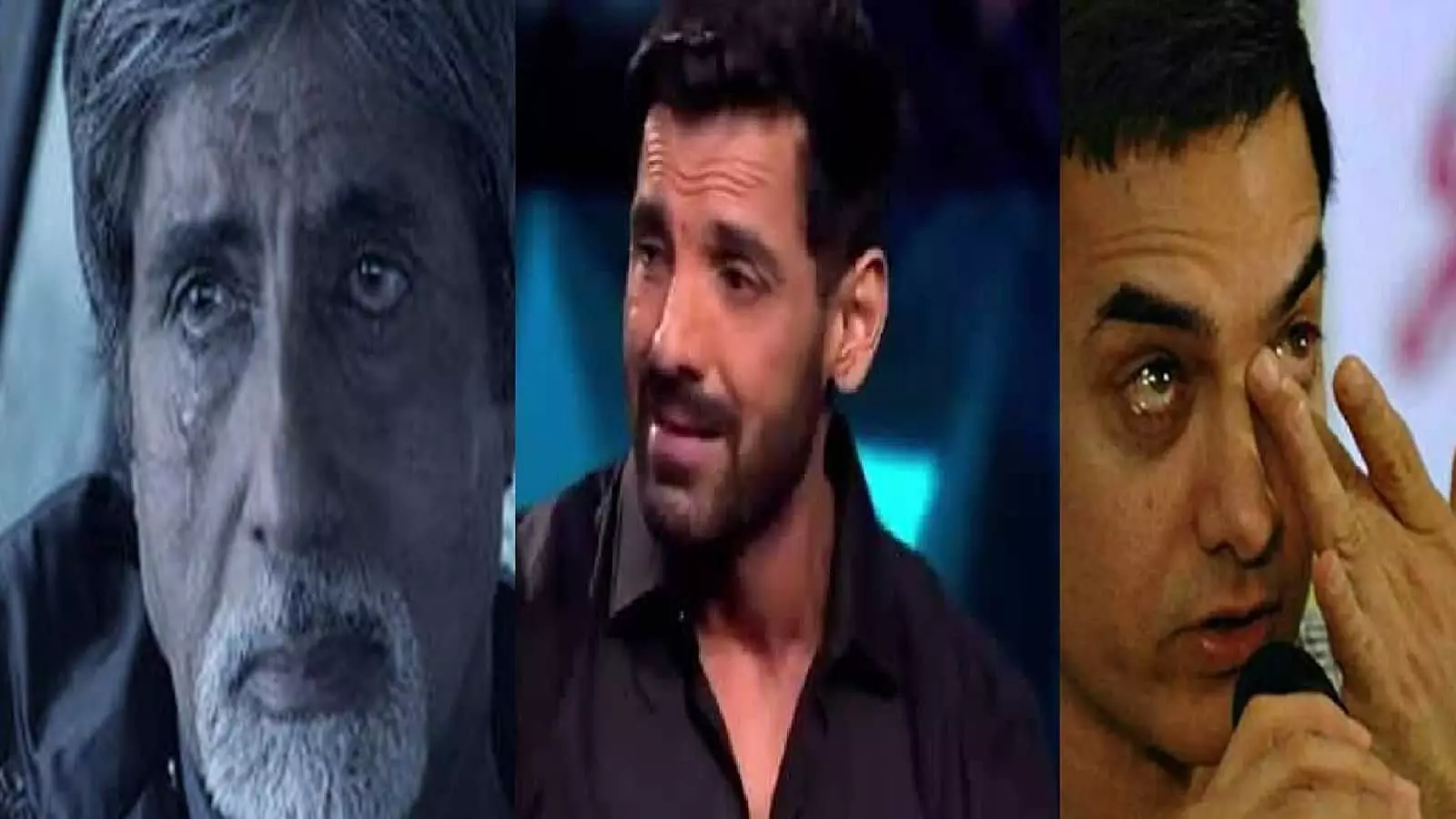 When these actors wept bitterly their tears could not stop