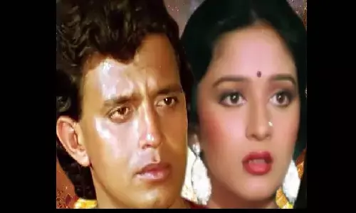 Mithun Da used to behave like Madhuri Dixit off screen listen to words of actress Mithun Da used to behave like Madhuri Dixit off screen listen to words of actress
