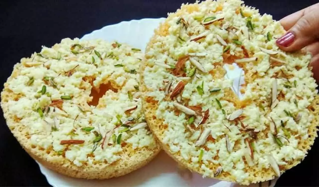 घर पर ही बनाएं घेवर, जानिए तरीका घर पर ही बनाएं घेवर, जानिए तरीका