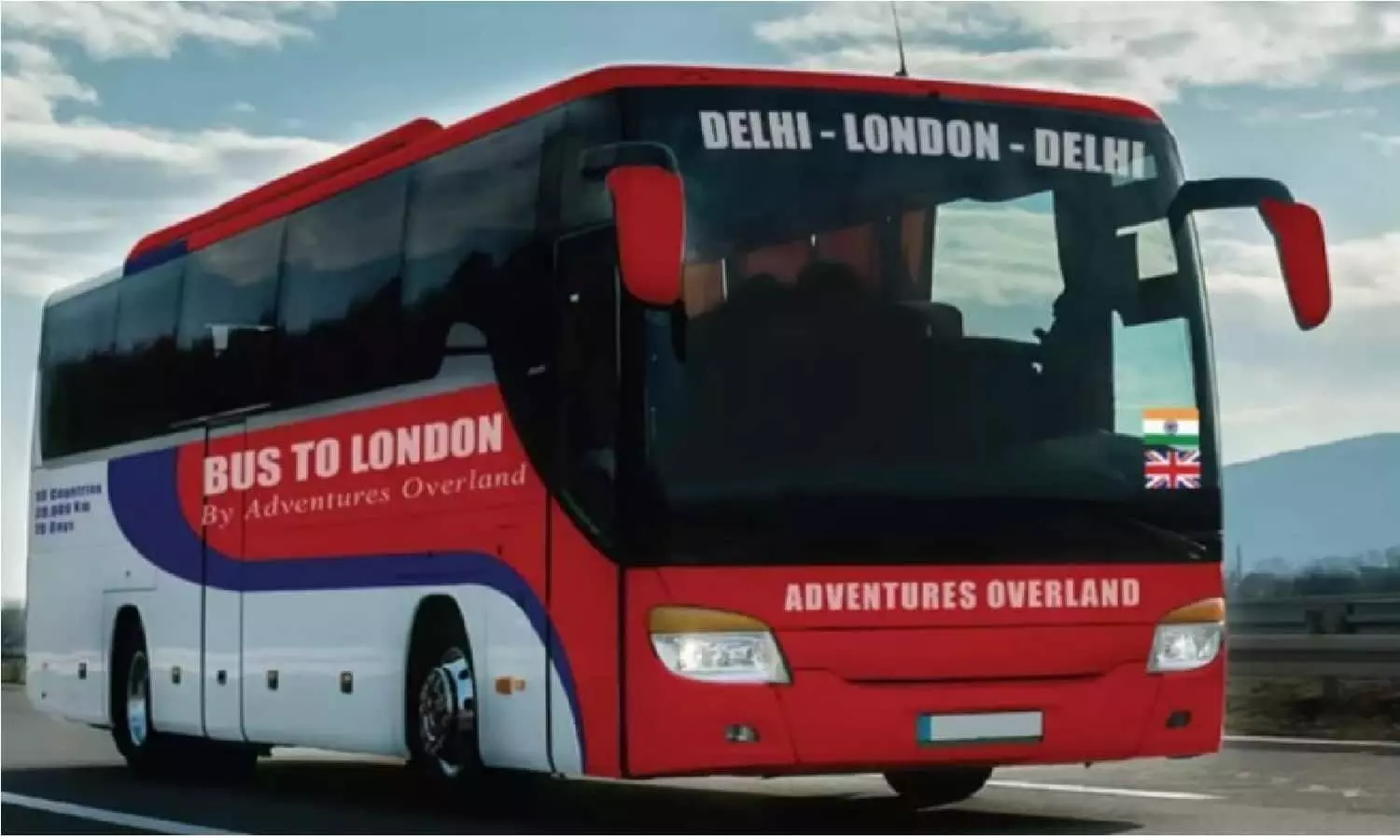 बस से करें Delhi to London भ्रमण
