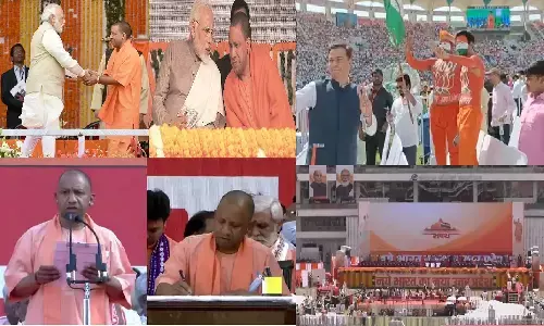यूपी मंत्रिमंडल लिस्ट: योगी ने ली सीएम पद की शपथ, कैबिनेट में 52 मंत्री, जानें सबकुछ यहीं