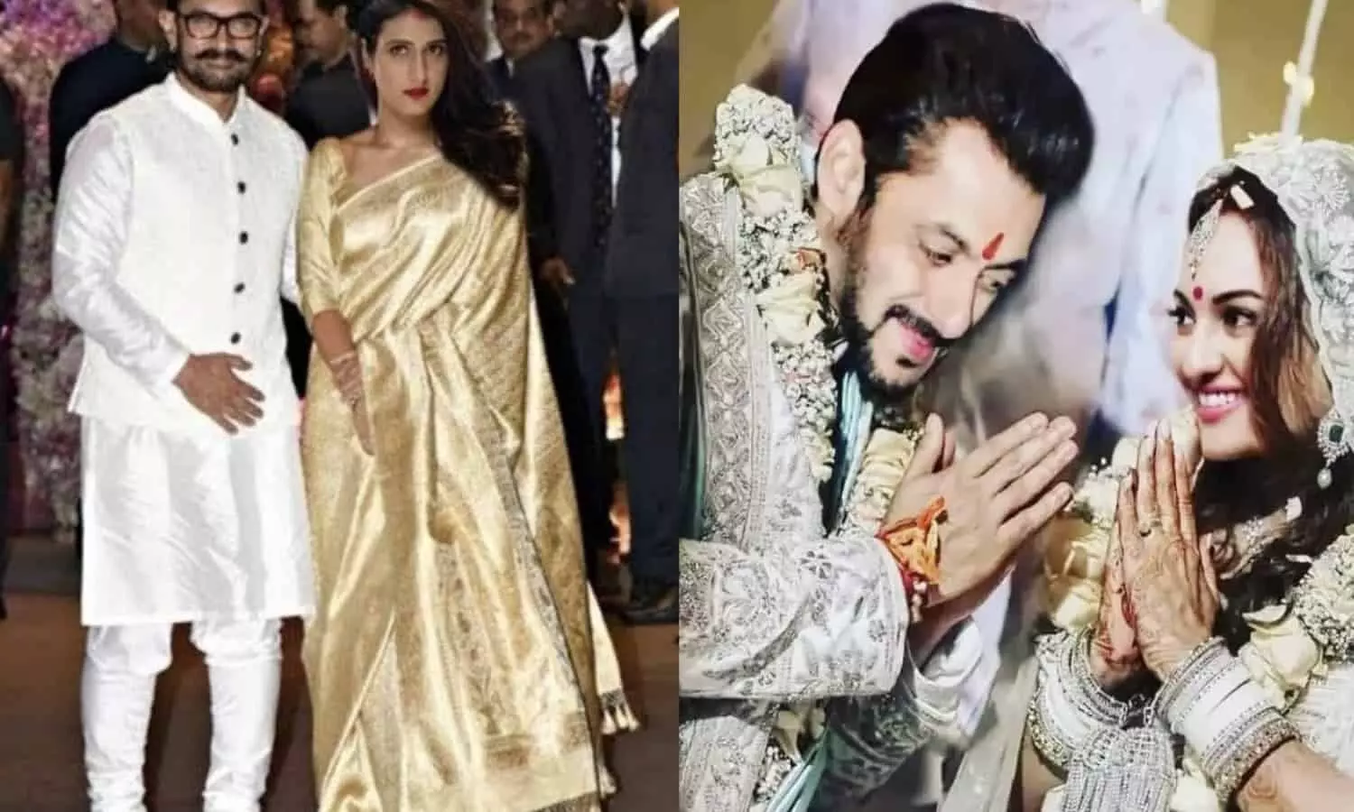 Wedding: आमिर खान और सलमान खान के शादी की तस्वीरें वायरल, देखिए
