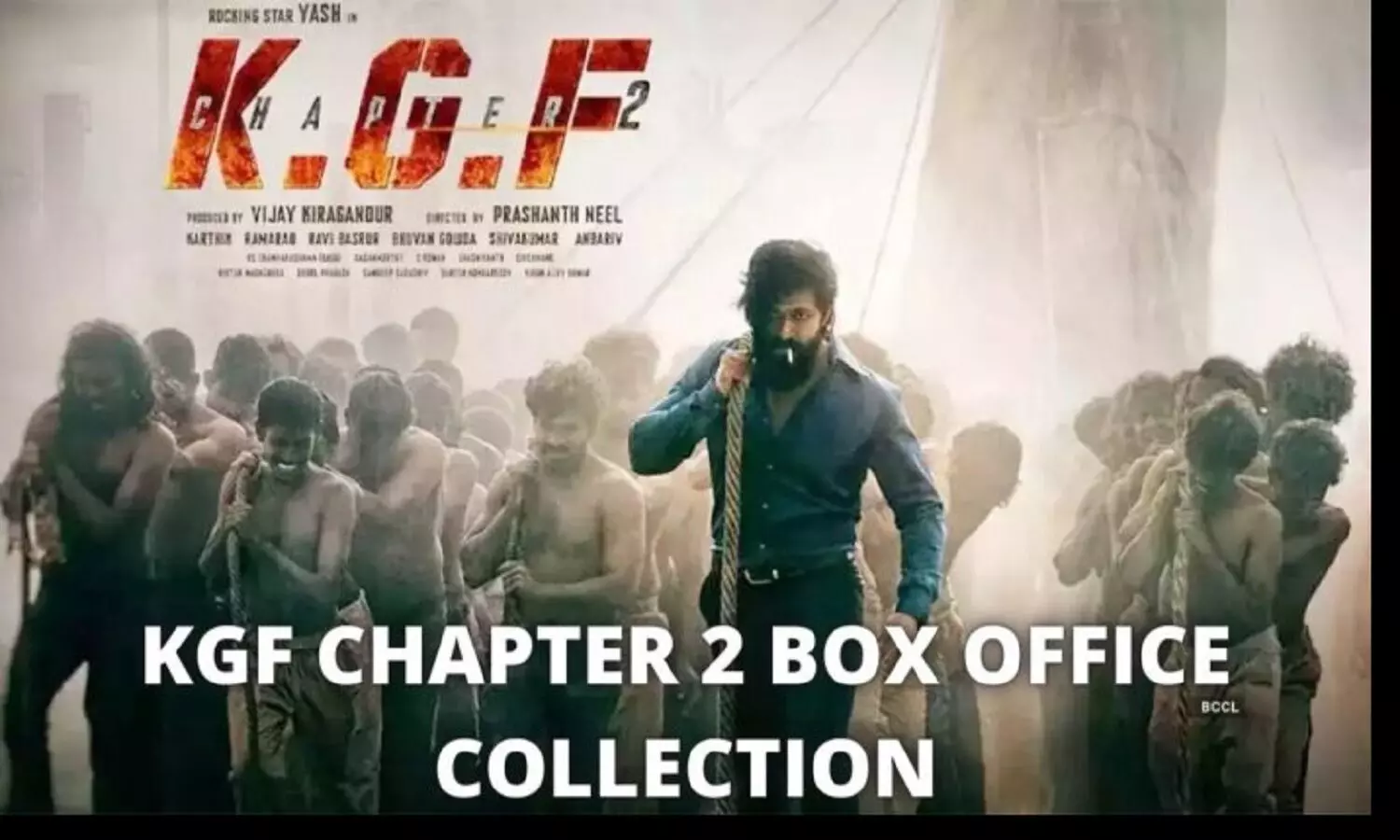 KGF Chapter 2 Total Collection Till Now: चार दिन में 550 करोड़ के आंकड़े को पार कर गई KGF 2 KGF Chapter 2 Total Collection Till Now: चार दिन में 550 करोड़ के आंकड़े को पार कर गई KGF 2