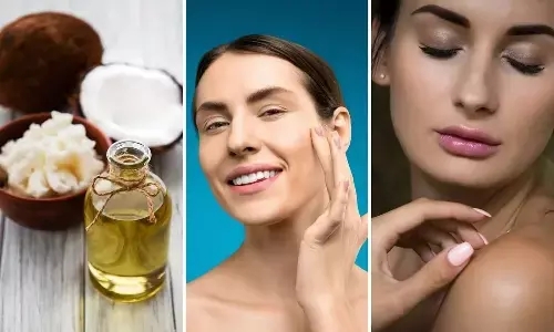 coconut oil on face